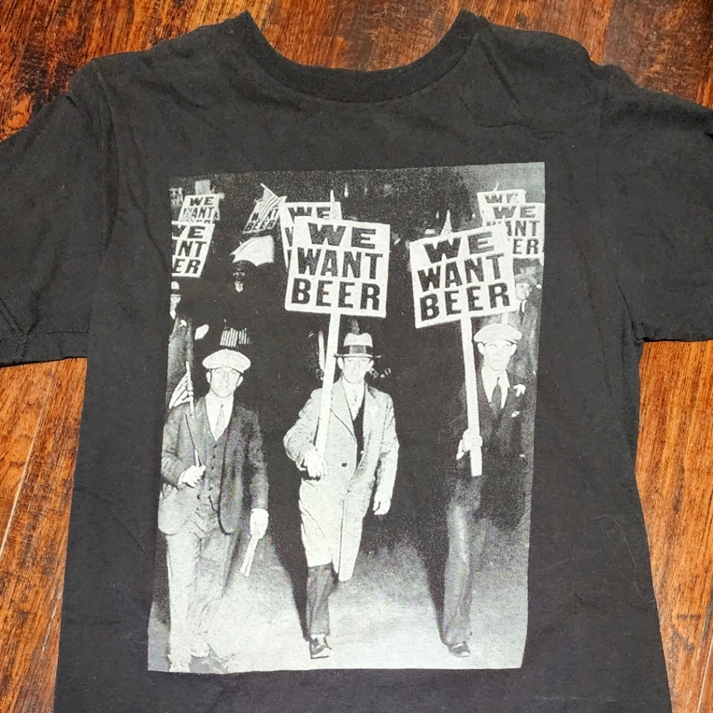 We Want Beer tshirt